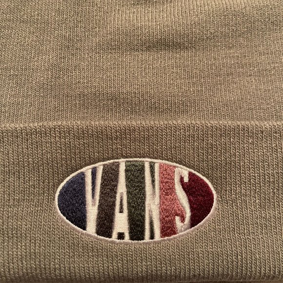 NWT Vans Off The Wall Women's Breakin Curfew II Beanie In Frost Gray Onesize - Picture 5 of 11